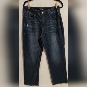 Time and Tru Dark Blue Ankle Jeans